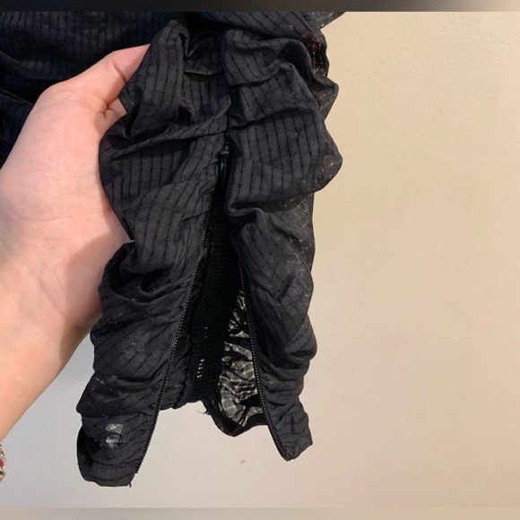 Isabel Marant Ruched Zip Blouse in Black Cotton - Picture 8 of 10